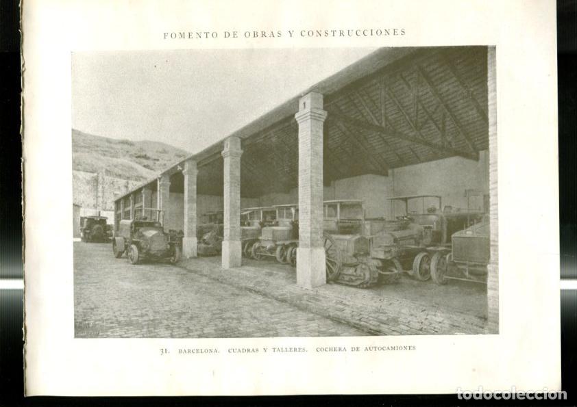 Postkarten: Fomento de Obras y Construcciones lamina 031/032: Barcelona - Varios