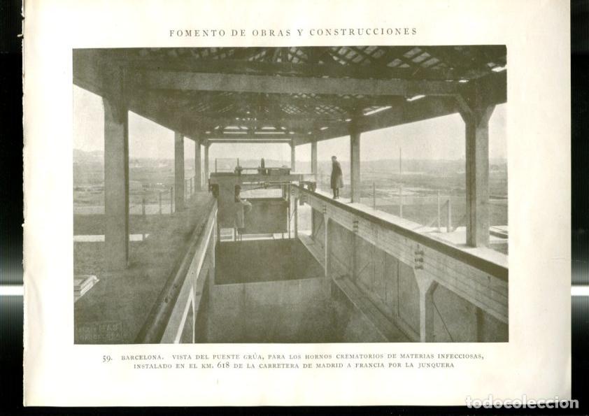 Postkarten: Fomento de Obras y Construcciones lamina 059/060: Barcelona - Varios