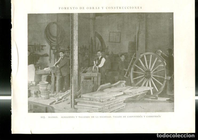 Postcards: Fomento de Obras y Construcciones lamina 103/104: Madrid - Varios