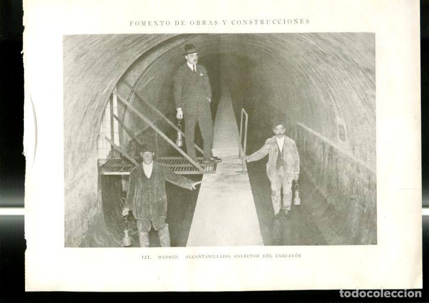 Postais: Fomento de Obras y Construcciones lamina 121/122: Madrid - Varios