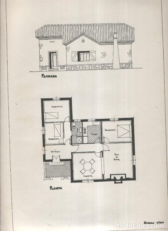 Cartes Postales: Planos modernos de Villas y Chalets modelo numero 06 - Varios
