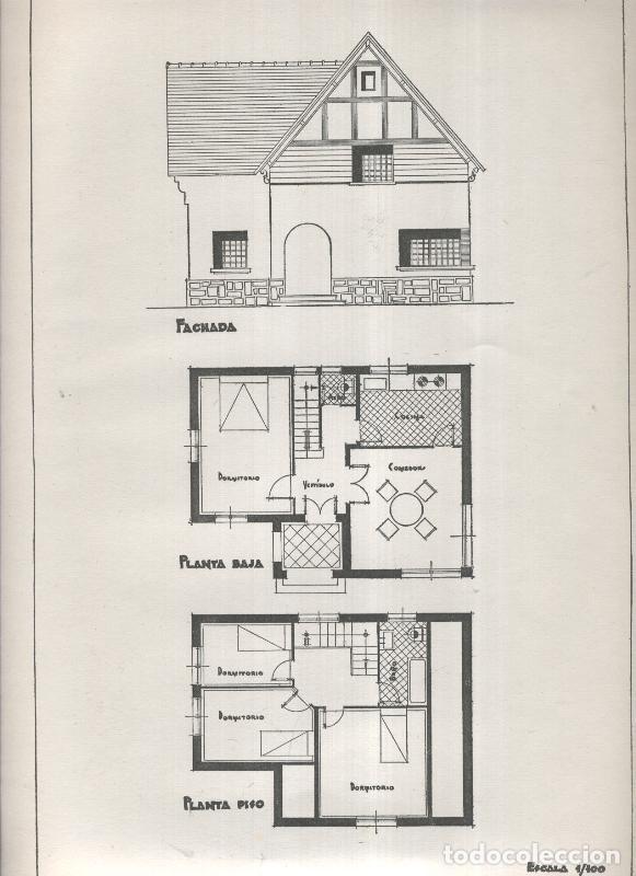 Cartes Postales: Planos modernos de Villas y Chalets modelo numero 34 - Varios