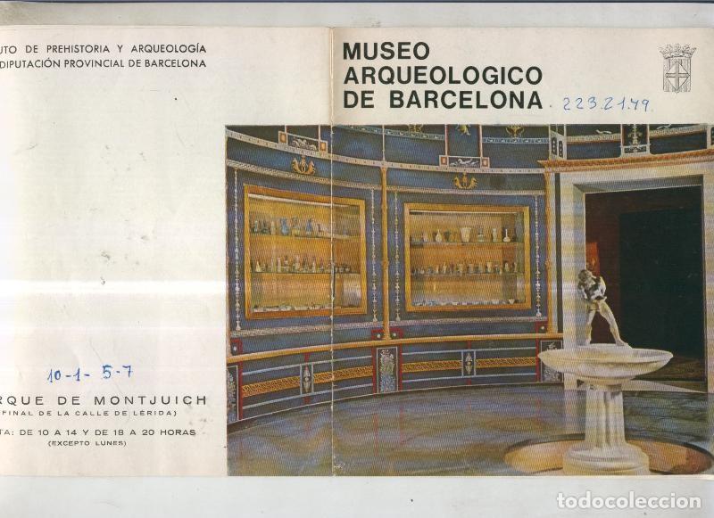 Postales: Museo Arqueologico de Barcelona - Varios
