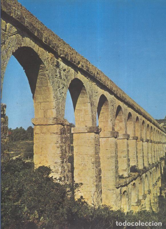 Cartes Postales: Album Grafico de Espa&ntilde;a lamina 70: Acueductor romano, Tarragona - Varios