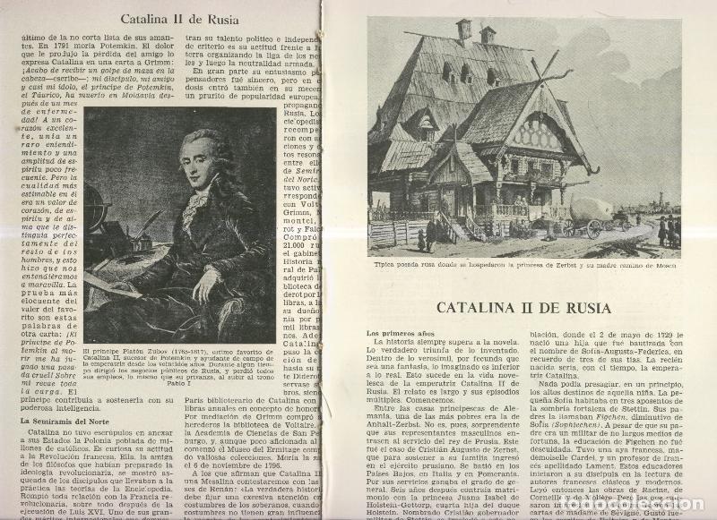 Postkarten: Catalina II de Rusia - Varios