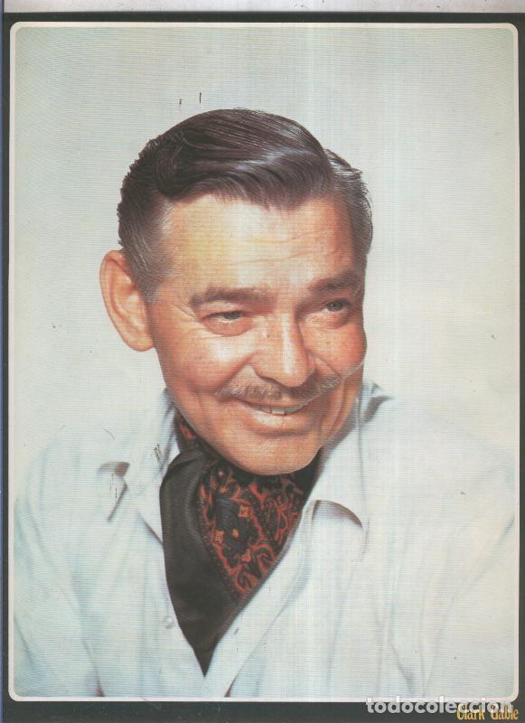 Cartes Postales: Galeria de estrellas lamina numero 070: Clark Gable - Varios