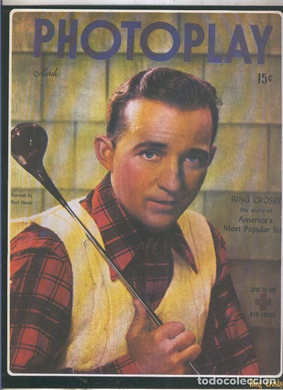 Postais: Galeria de estrellas lamina numero 085: Bing Crosby - Varios