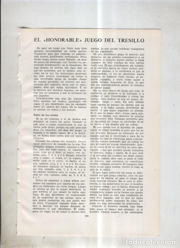 Cartoline: El honorable juego del Tresillo - Varios