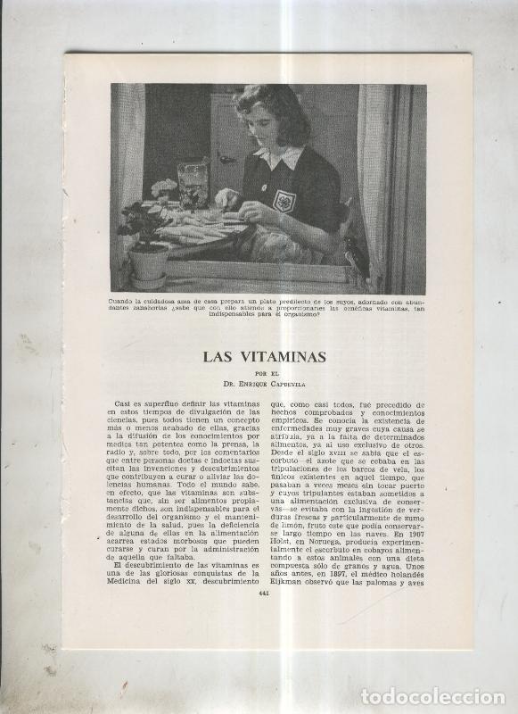 Postkarten: Las vitaminas por el Dr.Enrique Capdevila - Varios