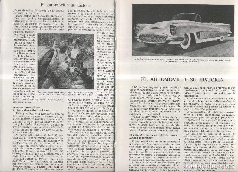 Postkarten: El automovil y su historia - Varios