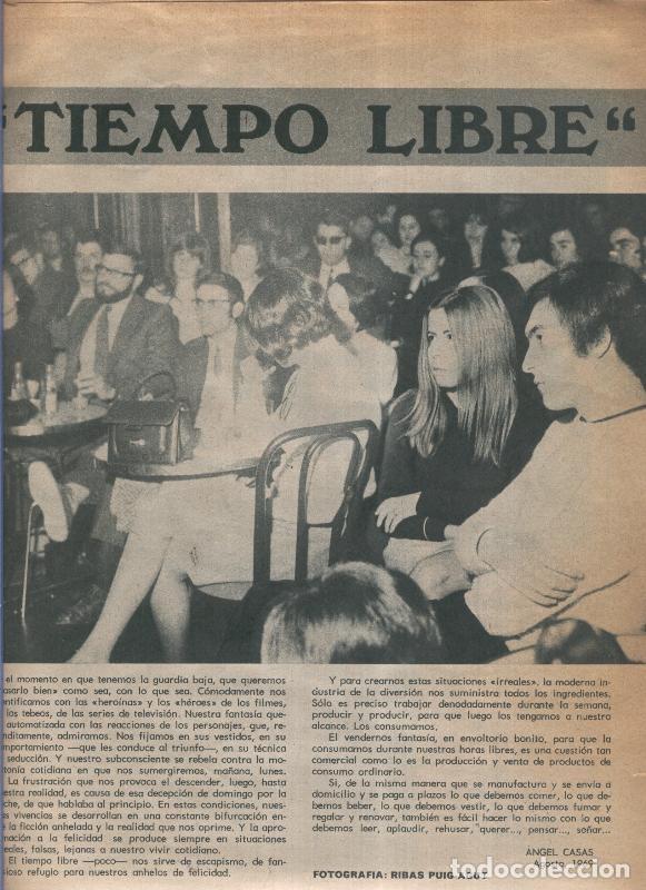 Postais: El Hogar y la Moda numero 1618 (15.9.1969): Tiempo libre por Angel Casas - Varios
