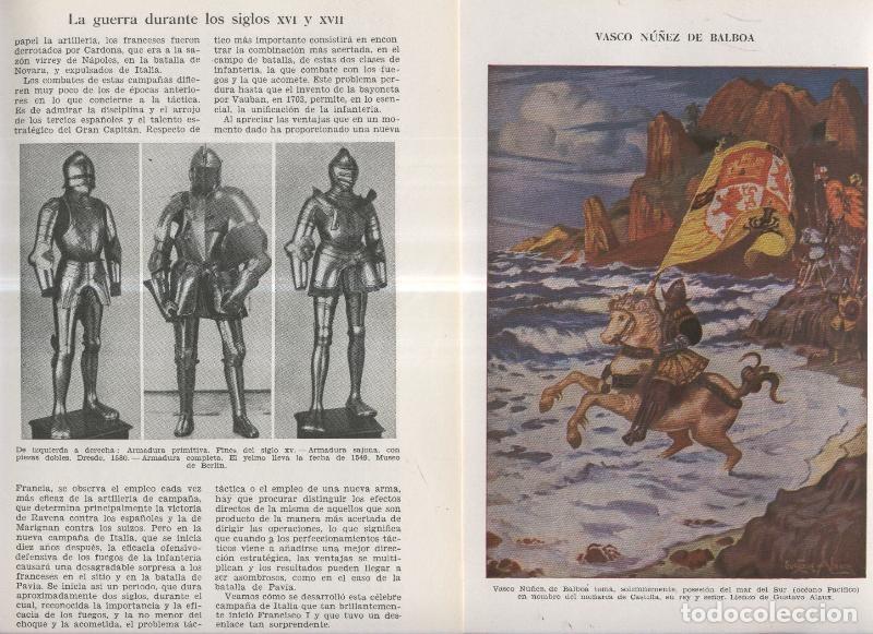 Postkarten: Vasco Nu&ntilde;ez de Balboa, descubridor del mar del sur y La Guerra durante los siglox XVI y XVII - Vario