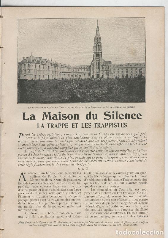 Postkarten: La maison du silence, la trappe et les trappistes - Varios