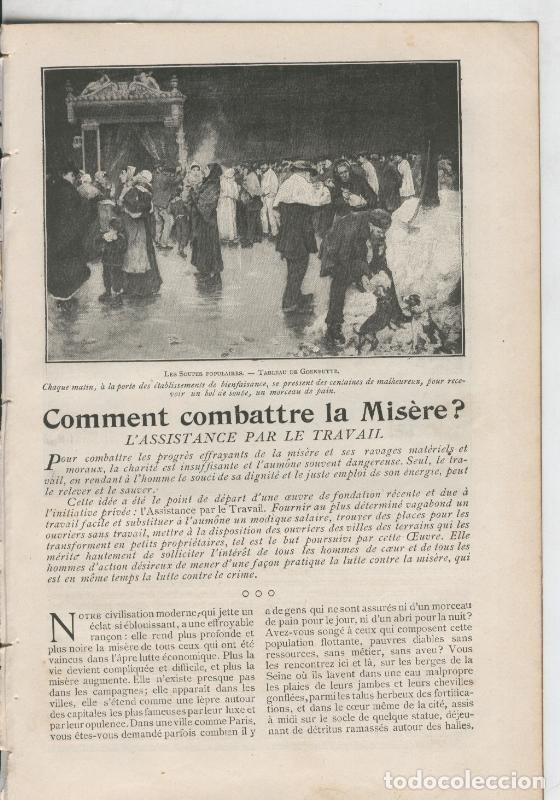 Postkarten: Comment combattre la Misere ? l,assistance par le travail - Varios