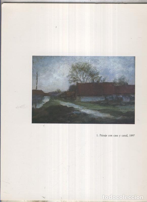 Postkarten: Piet Mondrian: lamina 08: Paisaje con casa y canal, 1897 - Varios