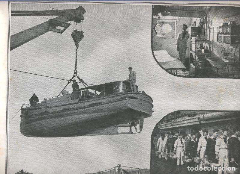 Postkarten: La marine de guerre: Imagenes diversas del acorazado Bretagne - Jose Mallorqui-Francisco Batet