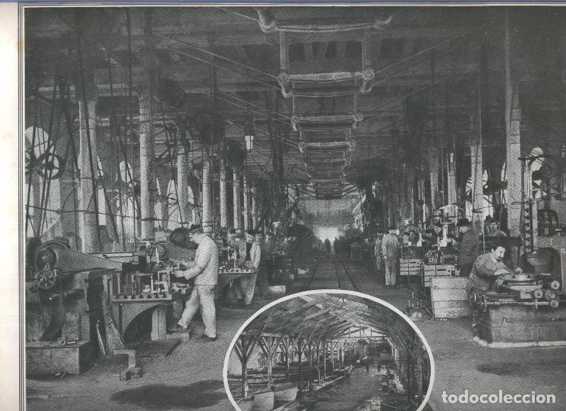 Postkarten: La marine de guerre: Arsenal de Brest, galeria y taller de maquinas - Jose Mallorqui-Francisco Batet