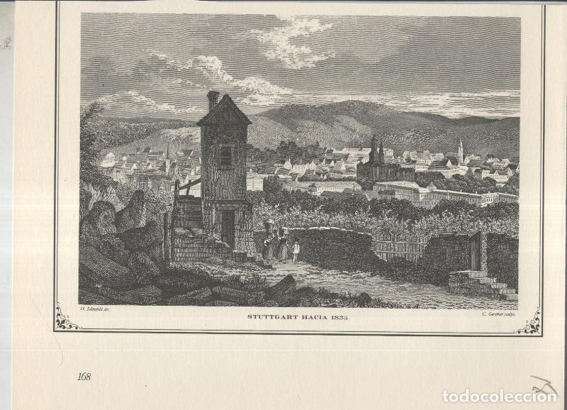 Cartoline: Lamina 18: Stuttgart hacia 1835 - Varios