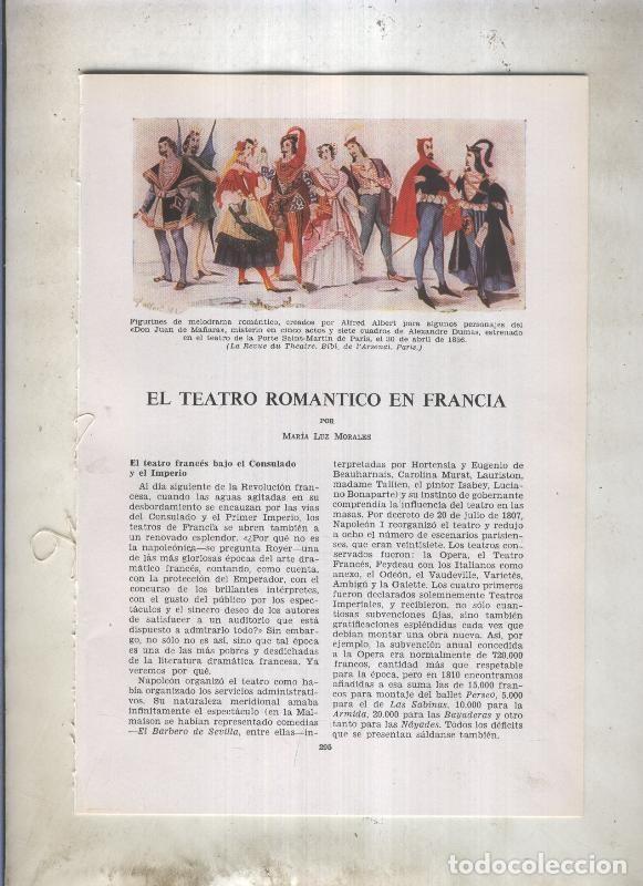 Postkarten: El teatro romantico en Francia (Maria Luz Morales) - Varios