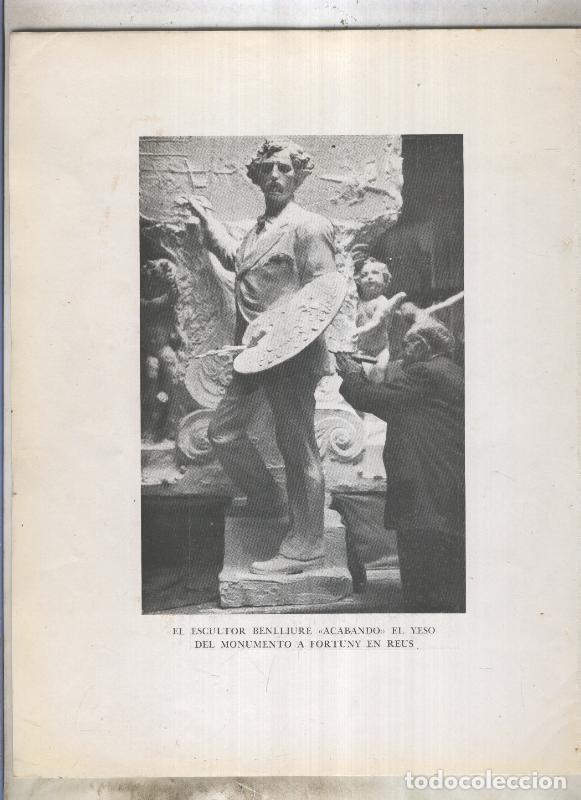 Postkarten: Mariano Fortuny numerado 01: Estatua del pintor realizada por el escultor Benlliure - Varios