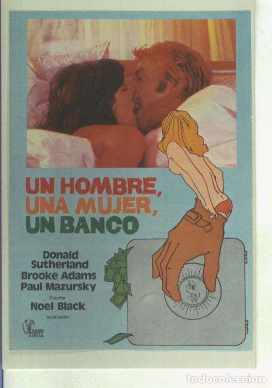 Cartes Postales: Foto cine 066: Un hombre, una mujer, un banco (Donald Sutherland) - Varios