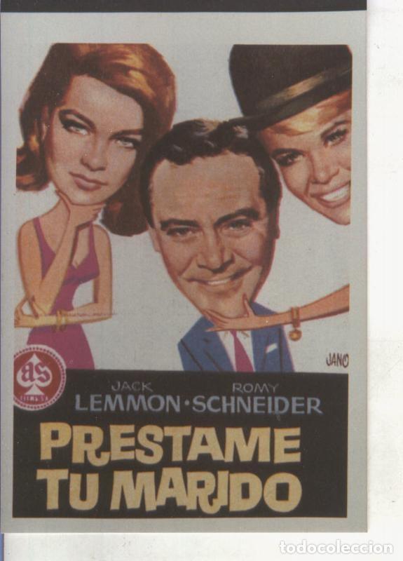 Postales: Foto cine 098: Prestame tu difunto (Jack Lemmon - Romy Schneider) - Varios