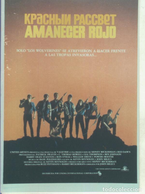 Postcards: Foto cine 162: Amanecer rojo (Patrick Swayze) - Varios