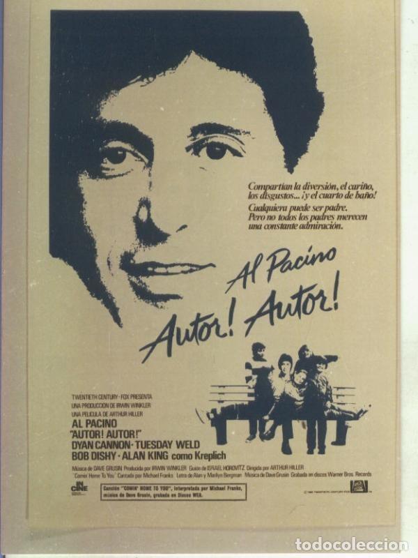 Postkarten: Foto cine 179: Autor, autor (Al Pacino) - Varios