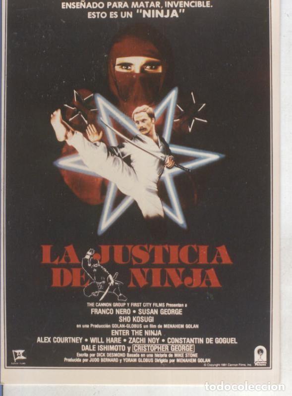 Postkarten: Foto cine 199: La justicia del Ninja (Franco Nero) - Varios