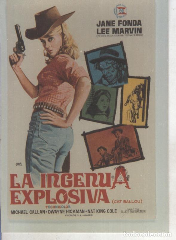 Postcards: Foto cine 230: La ingenua explosiva (Jane Fonda-Lee Marvin( - Varios