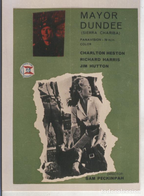 Postales: Foto cine 238: Mayor Dundee (Charlton Heston-Richard Harris) - Varios