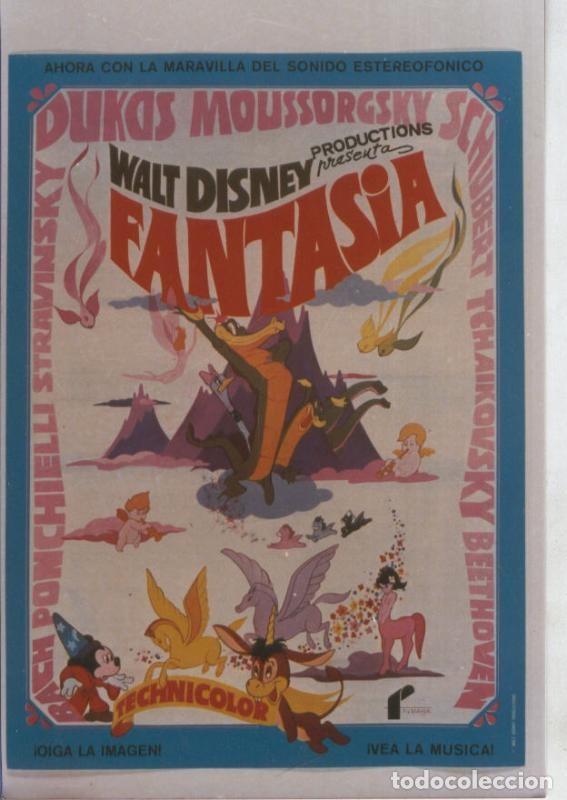 Cartoline: Foto cine 310: Fantasia de Walt Disney - Varios