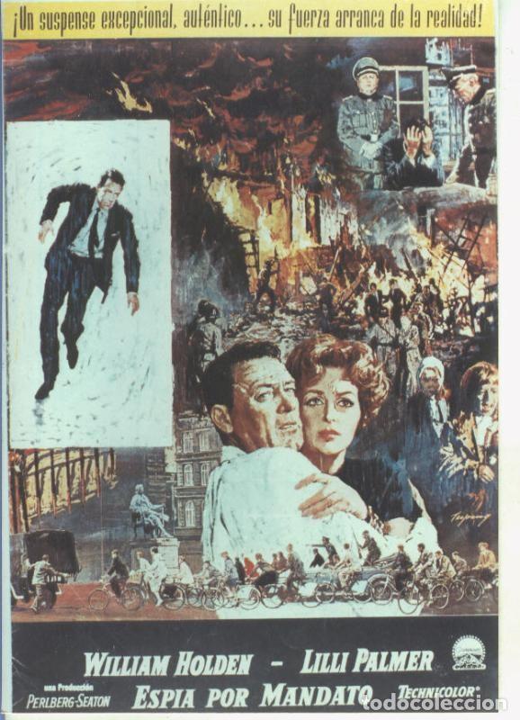 Postcards: Foto cine 328: Espia por mandato (William Holden-Lilli Palmer) - Varios