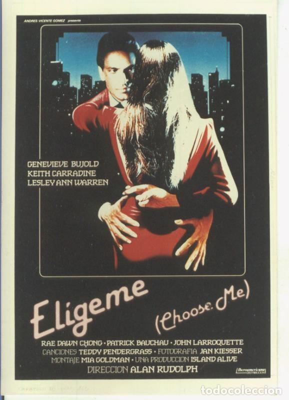 Postcards: Foto cine 348: Eligeme (Genevieve Bujod-Keith Carradine) - Varios