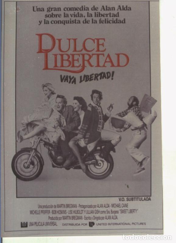 Postcards: Foto cine 356: Dulce libertad (Alan Alda-Michael Caine) - Varios
