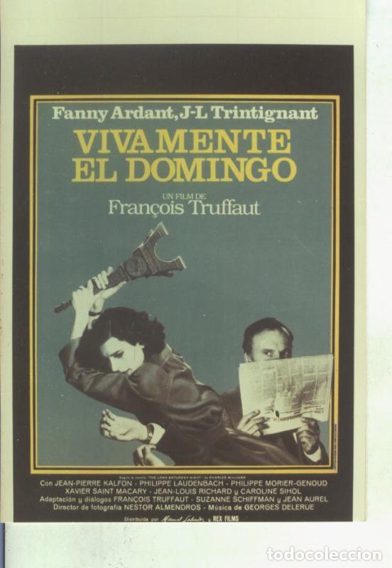 Cartoline: Foto cine 378: Vivamente el domingo de Francois Truffaut - Varios