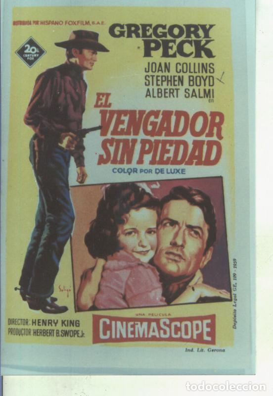 Postales: Foto cine 390: El vengador sin piedad (Gregory Peck) - Varios