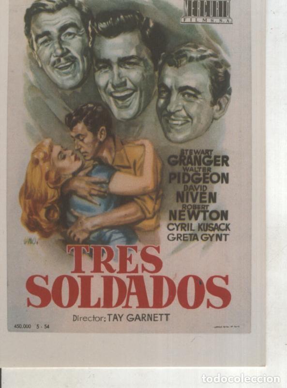Postcards: Foto cine 414: Tres soldados (Stewart Granger-David Niven) - Varios