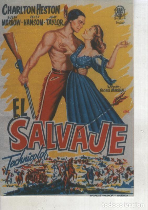 Postales: Foto cine 455: El salvaje (Charlton Heston) - Varios