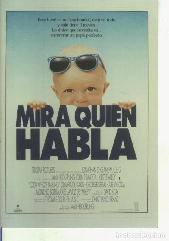 Cartes Postales: Foto cine 539: MIra quien habla (John Travolta) - Varios