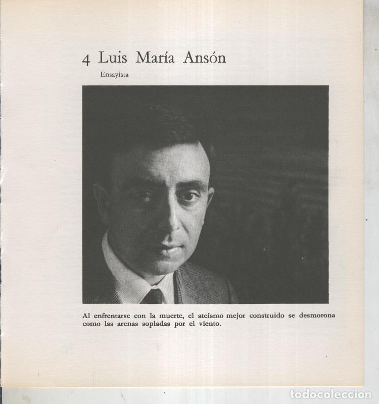 Postales: Ficha 004: Luis Maria Anson: Ensayista - Varios