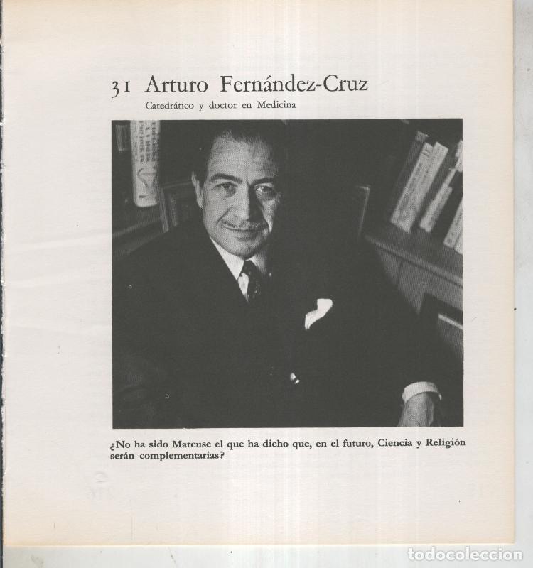 Postkarten: Ficha 031: Arturo Fernandez Cruz: Catedratico y Doctor en Medicina - Varios