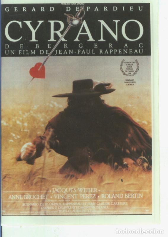 Postcards: Foto cine 590: Cyrano de Bergerac (Gerard Depardieu) - Varios