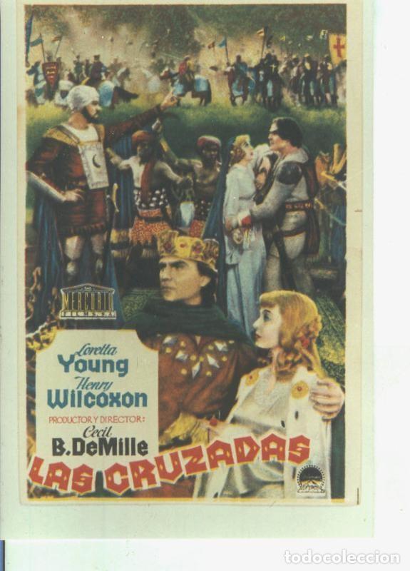 Postales: Foto cine 602: Las cruzadas (Loretta Young-Henry Willcoxon) - Varios