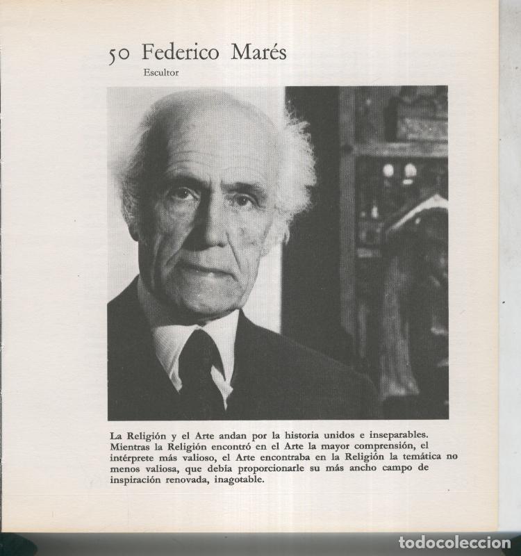 Cartoline: Ficha 050: Federico Mares: Escultor - Varios