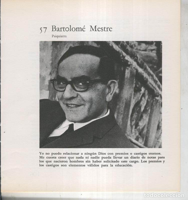 Postkarten: Ficha 057: Bartolome Mestre: Psiquiatra - Varios