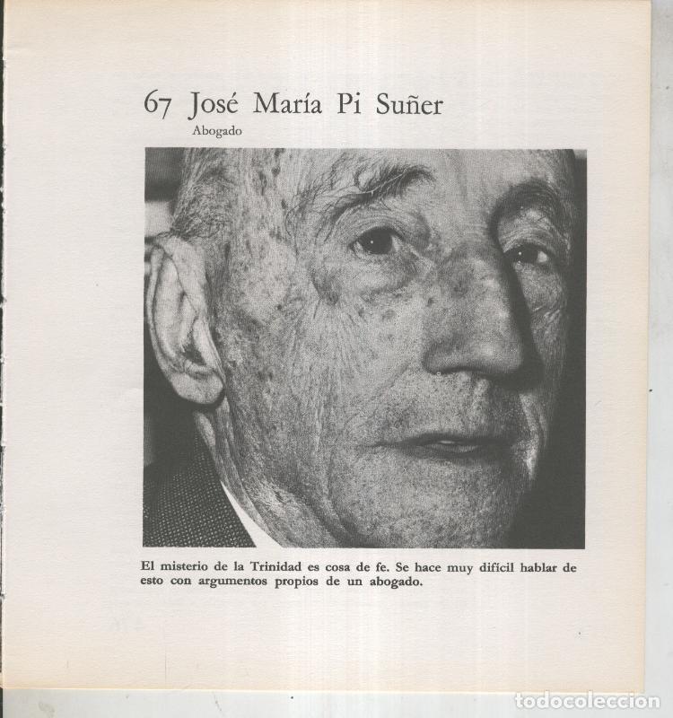 Postkarten: Ficha 067: Jose Maria Pi Su&ntilde;er: Abogado - Varios