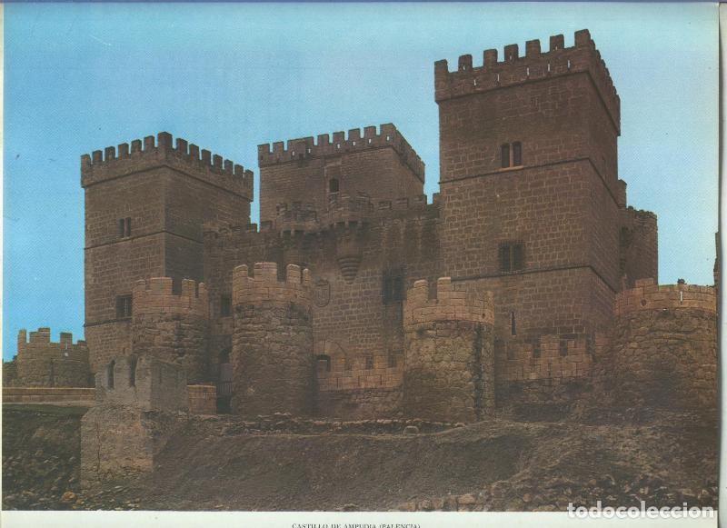 Postales: Castillo de Ampudia en Palencia - Varios - Foto 1