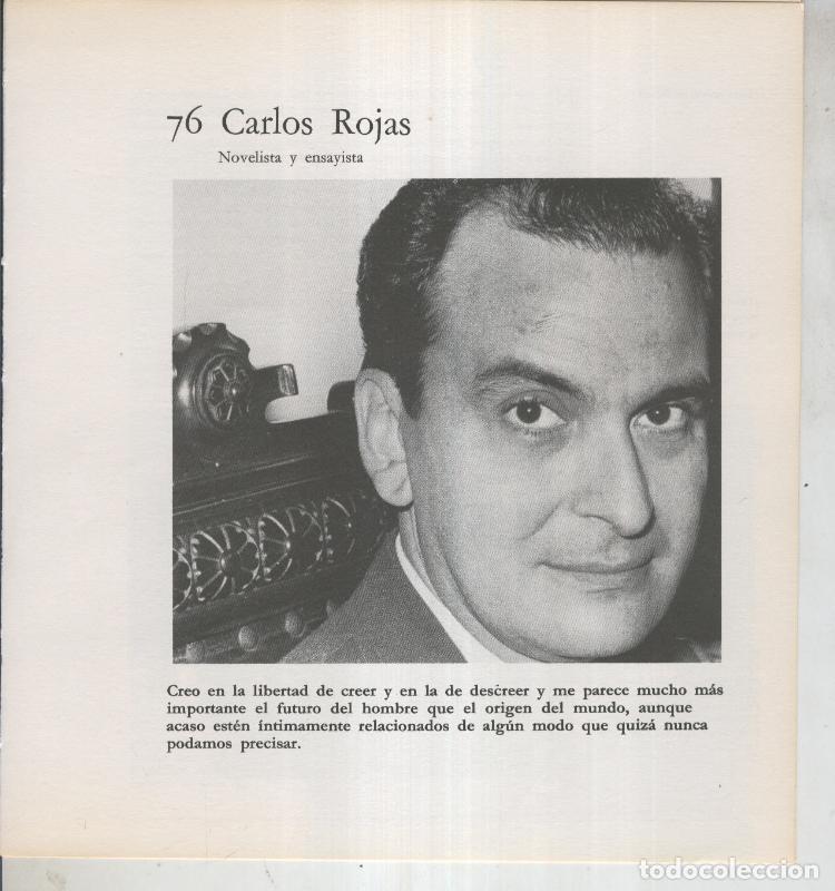 Postkarten: Ficha 076: Carlos Rojas: Novelista y ensayista - Varios
