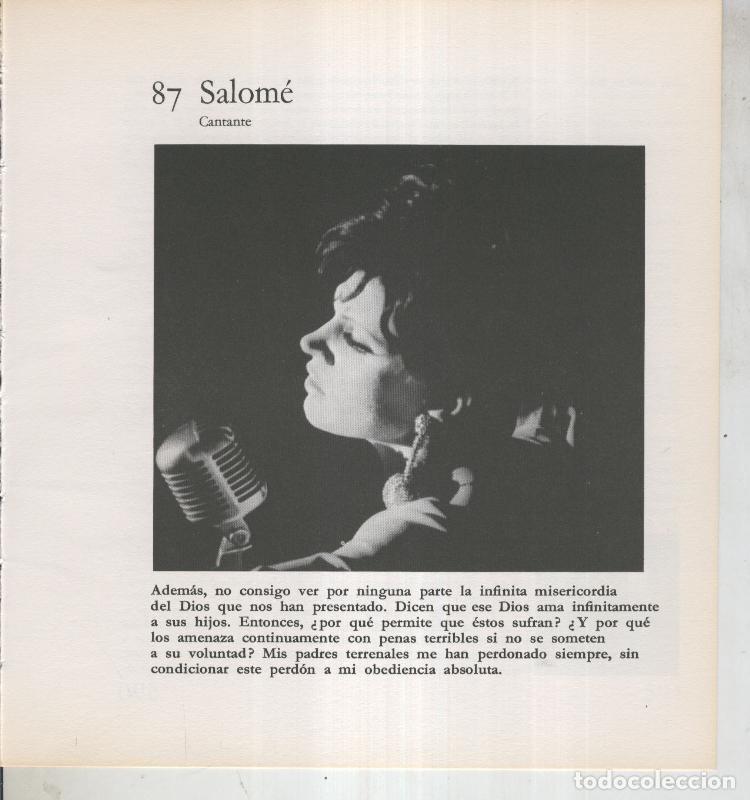 Postales: Ficha 087: Salome: Cantante - Varios - Foto 1